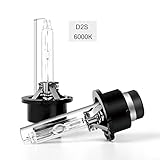 【 geringer Energieverbrauch 】: benötigt nur 35 W elektrische Energie und Energieverbrauch um 40% reduziert. Hohe Lichtausbeute, Lichtstrom bis zu 7600 Lumen pro Paar. kompatibel mit der Original D2S Scheinwerfer Optik.