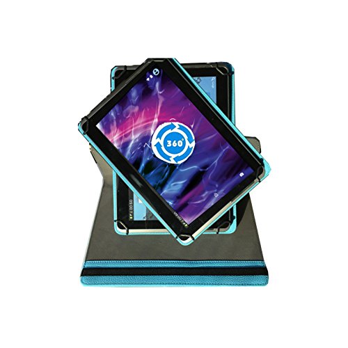360° 7 Zoll TÜRKIS Tablet Tasche Schutz Hülle Etui für ARCHOS 70 Xenon Color - 3