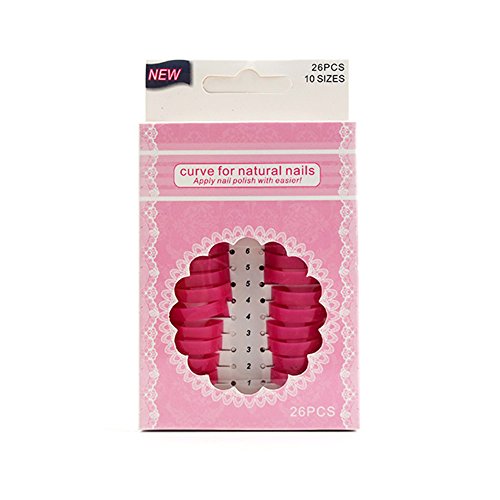 Shot--In 26 Pcs Nail Art Gel Model Clip Nail Edge Gradient Anti Overflow Tool
