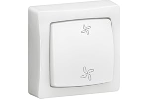 LEGRAND Commande de VMC complet Appareillage saillie - blanc