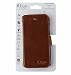 Produktbild iDeal Of Sweden IDSW6APP03 Schlanke Magnethülle Handgefertigte für Apple iPhone 6/6S Plus braun