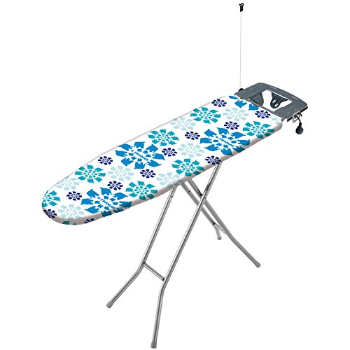 Bügeltisch 122 x 38 cm Bügelbrett höhenverstellbar TÜV-Süd Steckdose - 2