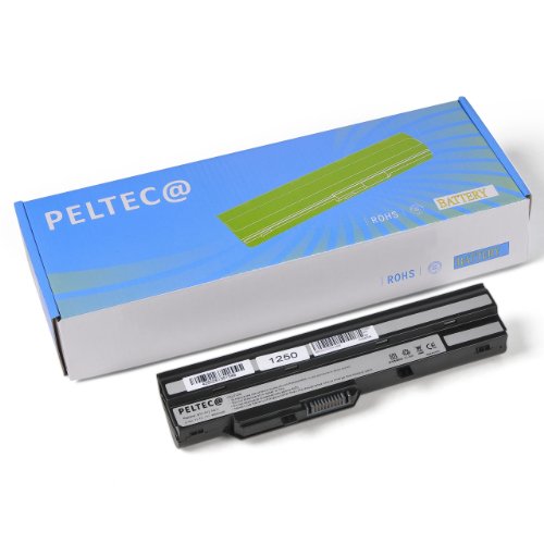 PELTEC@ Premium Notebook Laptop Akku für Medion Akoya 4400mAh schwarz Mini E1210 E-1210 U100 BTY-S11 BTY-S12