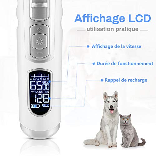 GHB-Tondeuse-Chien-Chat-Professionnelle-Tondeuse-Animaux-Electrique-avec-Ecran-LCD-Sans-Fil-Rechargeable