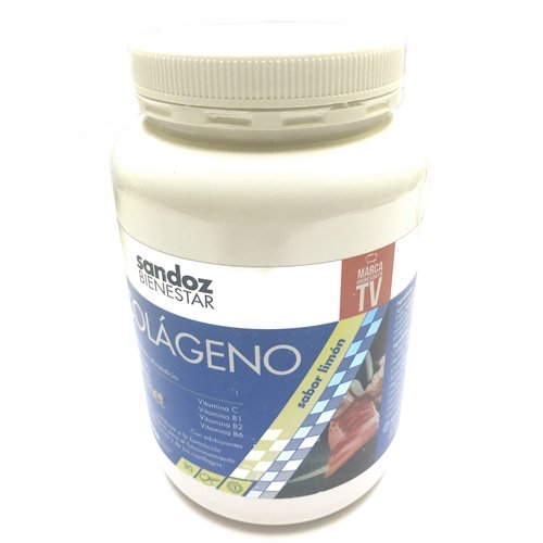 Sandoz Bienestar Colageno Magnesio, Ovomet, 360gr, limón.