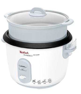 Tefal - RK1011 - Cuiseur à riz, 750 watts, Blanc