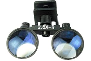 ORILAO Loupes chirurgicales à clipser 2,5x3,5x2,5