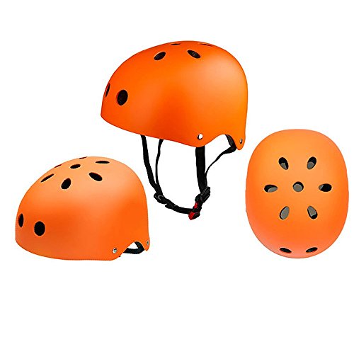 Kinder Schutzhelm Fahrradhelm Kinderhelm Skatehelm für Mädchen Jungen Teenager Erwachsene mit Drehradverstellsystem – XS S M L Verschiedene Größen - 2