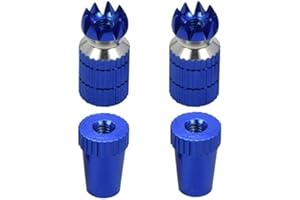 Cuasting Aluminum RC Transmitter Stick Ends Controller Thumb Rocker M3 Thread for TX / FrSky / DX6I DX7S DX8 DX9 Taranis,Blue