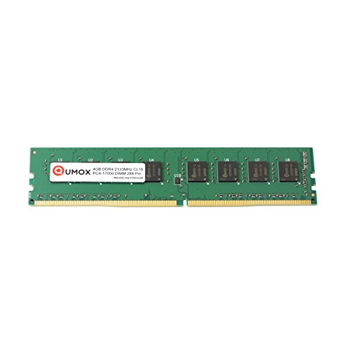 QUMOX 4GB DDR4 2133 2133MHz PC4-17000 PC-17000  288 Pin  DIMM de Memoria de 4GB para computadora Escritorio PC