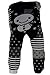 Baby and Toddler Wooly leggings by Dotty Fish girls or boys Snowman (90cm/12-14mths)