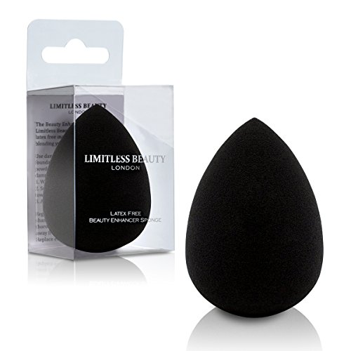 Beauty Blender Sponge Black Latex Free - The Best Foundation Make Up Sponge For Liquid, Powder and Cream Blending Application