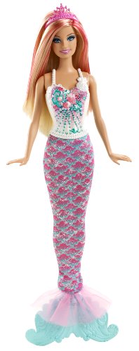 Barbie Fairytale Magic Mermaid Barbie Doll, Blue