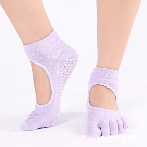 Professional Five Fingers Three Pairs For Sale Lady Cotton Slip Bag Backless Short Toed Socks Socks Yoga,02