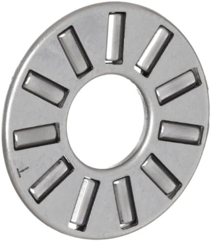 Koyo FNT-1730 Thrust Needle Bearing and Roller, Open, Steel Cage, Metric, 17mm ID, 30mm OD, 2mm Width, 6.9lbf Static Load Capacity, 21lbf Dynamic Load Capacity