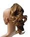 SWEET SHORT CURLY PONY TAIL HAIR EXTENSION, (CLAW GRIP) (09 Dark Strawberry Mix)