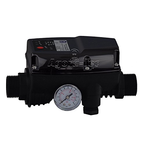 Agora-Tec Pumpen Druckschalter AT-DW-5 ohne Kabel zur Pumpensteuerung für Kreisel-, Tauch- Tiefbrunnenpumpen mit Betriebsdruck von 10 bar, AT 003 001 003 - 2