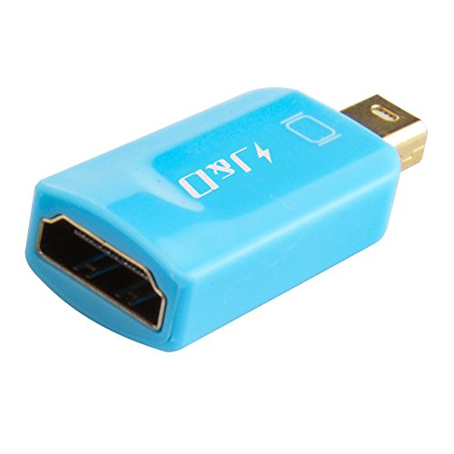 Mini DP auf HDMI, J&D Goldbeschichteter Mini Displayport (Thunderbolt) auf HDMI Kabel Adapter