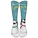 Produktbild Lmunxuy Christmas Unisex Snowman Songs Knee High Winter Socks Not 3D Print Long Sports Stockings