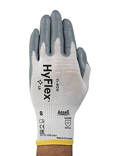 Ansell HyFlex 11-800 Mehrzweckhandschuhe, Mechanikschutz, Grau - 2