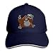Produktbild NDJHEH Hüte,Kappen Mützen Sandwich Baseball Caps Unisex Adjustable Hats Orangutan Holding Sound Box