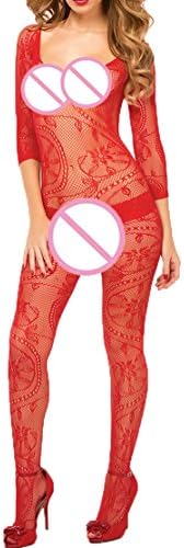 guangzhouyucui Open Crotch Sexy Lingerie Women Erotic Lingerie Hot Sex Products Sexy Costumes Black Underwear Slips Fishnet Intimates Dress