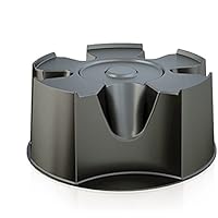 Standfuss Untersetzer Sockel für Regentonne Regenfass Tegenspeicher in schwarz von rg-vertrieb
