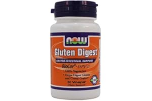 Now Foods: Gluten Digest Gastro Intestinal Support, 60 vcaps (paquete de 2)