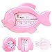 Produktbild NK store Baby Fisch Badethermometer / Raumthermometer, RK3642 (rosa)