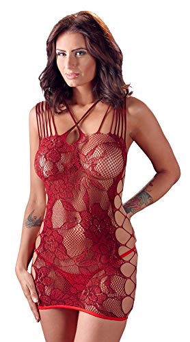 Preisvergleich Produktbild Mandy Mystery lingerie 27148763101 Netzkleid, S-L, rot