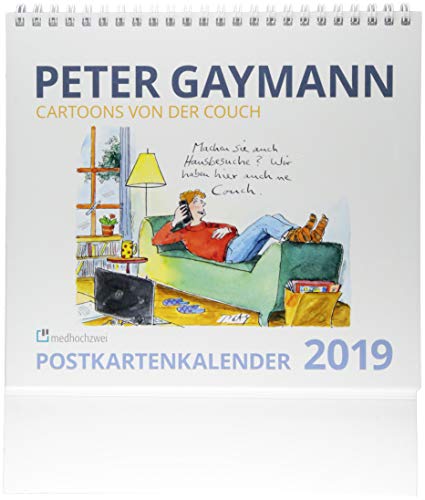 Preisvergleich Produktbild Cartoons von der Couch. Postkartenkalender 2019