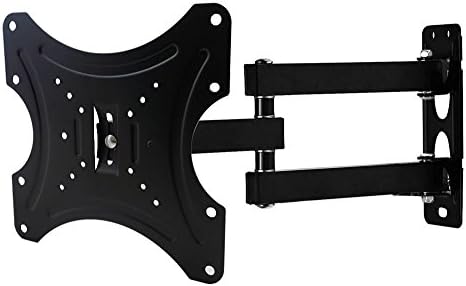 JUSTOP Tilt Swivel Arm TV Wall Bracket Mount For 10" to 42" LED LCD Plasma & Curved TV/Monitor Screens Strong Arm Hold Up to 30Kg With Maximum VESA Size 200 x 200 mm