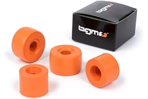 BGM ORIGINAL SUPERCHARGED BGM Silent Rubber Set Rear Shock Absorber Upper Compatible for Vespa GT250, GT L 125-200, GTS 125-300, GTV 125-300, Piaggio Hexagon 125-250 Replacement Rubber Buffers, Bushings