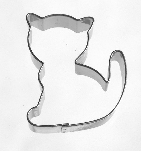 Keksausstecher Katze 5,2 cm r3 Edelstahl spülmaschinengeeignet