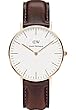 Daniel Wellington Bristol Rose gold Uhr Damen Armbanduhr Band Braun 0511DW NEU by Daniel Wellington