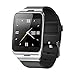 Produktbild leadercolor gv18 Smart Bluetooth 3.0 NFC Watch Handy Kamera TF Karte Armbanduhr für Smartphones IOS (Teil-Funktionen) iPhone 5/5S/6 Android (Full Funktionen) Samsung S3/S4/S5/S6/S6 Edge Note 2/3/4/Edge HTC M8/M9 Sony (schwarz)