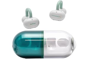 Moondrop Pill Słuchawki douszne Bluetooth 6.0 OWS wiszące słuchawki IPX4, otwarte nauszniki, bezprzewodowe słuchawki douszne, wbudowane AI ENC MD-0WS-003, zielone