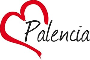 PGONA Werbetechnik Sotirios Papoutsis Vinilo Adhesivo para el Coche o la Moto PALENCIA (Ciudad) corazón Sticker ca.9x13cm Pegatina sin Fondo
