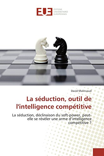 La séduction, outil de l'intelligence compétitive: La séduction, déclinaison du soft-power, peut-elle se révéler une arme d'intelligence compétitive ? La séduction, outil de l'intelligence compétitive: La séduction, déclinaison du soft-power, peut-elle se révéler une arme d'intelligence compétitive ?