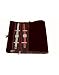 K&P Watch cum Payal Cover Watch Box (Maroon, Holds 7 Watches) RS.489.00