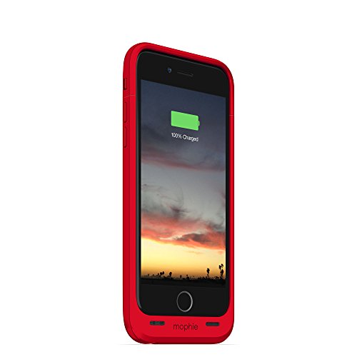 Mophie Juice Pack Plus recargable bater  a externa de funda  2 750 mAh  para Apple iPhone 6 rojo