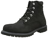Tipo de tacón: Sin tacónes Timberland 6 In Alburn Waterproof, Botas para Hombre, Negro (Black Nubuck), 44 EU