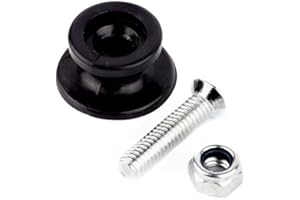 Upgrade4cars 20 Boutons Ronds pour Remorque | Crochets pour Filet de Remorque | Fixation Bâche de pour Remorques | Accessoires Voiture Universel