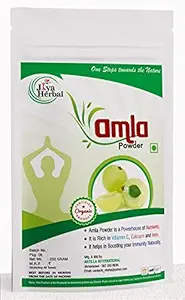 Jiya Herbal Amla Indian Gooseberry (Emblica Officinallis) Powder For Hair Growth & Skin Care -200 Grams