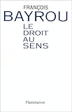 Le Droit au sens