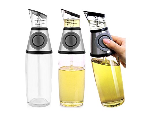 Mehakent IMPORTED set Of Oil and Vinegar Cruet, Seasoning Set for Dining Table, Home and Kitchen. Color: Transparent. Oil Vinegar Dispenser Press Measurable Condiment Glass Bottle Cooking Tools 500ML Free Shipping RS.399 (60.00% Off) - Amazon Mehakent IMPORTED set Of Oil and Vinegar Cruet, Seasoning Set for Dining Table, Home and Kitchen. Color: Transparent. Oil Vinegar Dispenser Press Measurable Condiment Glass Bottle Cooking Tools 500ML Free Shipping RS.399 (60.00% Off) - Amazon