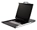 Produktbild StarTech 1U 48,3 cm Rack Mount LCD Konsole mit integrierter 8 Port KVM Switch