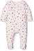 Absorba Baby Girls 0-24m Dors Bien Footies, Red (Peach), 0-3 Months (Manufacturer Size:1 Month)