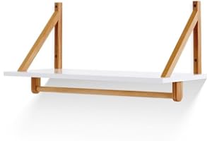 Obaby Maya Shelf - White with Natural, 25OB2716