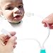 Nasal Aspirator for Baby - IntiPal Baby Nose Aspirator Medicine Dropper - Snot Sucker for Removing Mucus Gently (Light Blue)